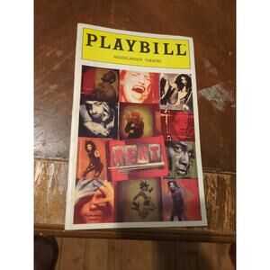RENT Jan 1997 Broadway ORIGINAL CAST Color Playbill! IDINA MENZEL Adam Pascal +!